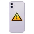 Naprawa Klapki Baterii iPhone 11 - z ramką - Fiolet