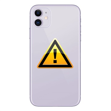 Naprawa Klapki Baterii iPhone 11 - z ramką - Fiolet