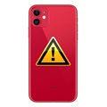 Naprawa Klapki Baterii iPhone 11 - z ramką - Czerwień