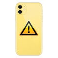 Naprawa Klapki Baterii iPhone 11 - z ramką - Żółty