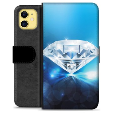 Etui Portfel Premium - iPhone 11 - Diament