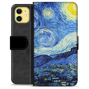 Etui Portfel Premium - iPhone 11 - Céu Noturno