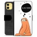 Etui Portfel Premium - iPhone 11 - Slow Down