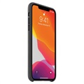 iPhone 11 Pro Max Skórzane Etui Apple MX0E2ZM/A - Czerń