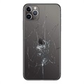 Naprawa tylnej obudowy telefonu iPhone 11 Pro Max - Tylko szkło - Czerń