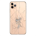 Naprawa tylnej obudowy telefonu iPhone 11 Pro Max - Tylko szkło - Złoto