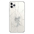 Naprawa tylnej obudowy telefonu iPhone 11 Pro Max - Tylko szkło - Srebrny