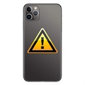 Naprawa Klapki Baterii iPhone 11 Pro Max - z ramką - Czerń