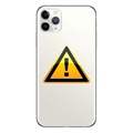 Naprawa Klapki Baterii iPhone 11 Pro Max - z ramką - Srebrny