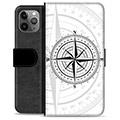 Etui Portfel Premium - iPhone 11 Pro Max - Kompas