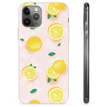 Etui TPU - iPhone 11 Pro Max - Wzór Cytryny