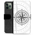 Etui Portfel Premium - iPhone 11 Pro - Kompas