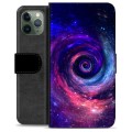 Etui Portfel Premium - iPhone 11 Pro - Galaktyka