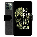 Etui Portfel Premium - iPhone 11 Pro - No Pain, No Gain