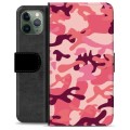 Etui Portfel Premium - iPhone 11 Pro - Różowe Moro