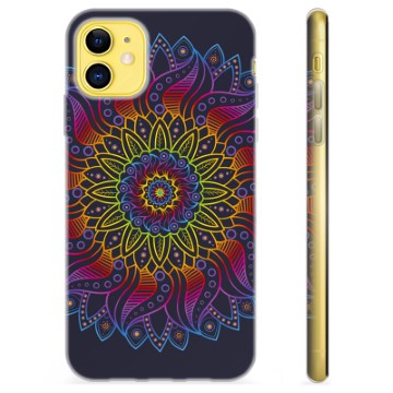 Etui TPU - iPhone 11 - Kolorowa Mandala