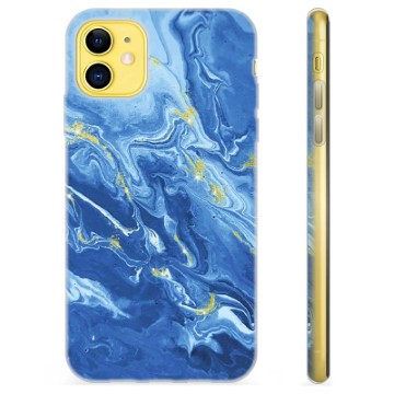 Etui TPU - iPhone 11 - Kolorowy Marmur