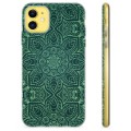 Etui TPU - iPhone 11 - Zielona Mandala