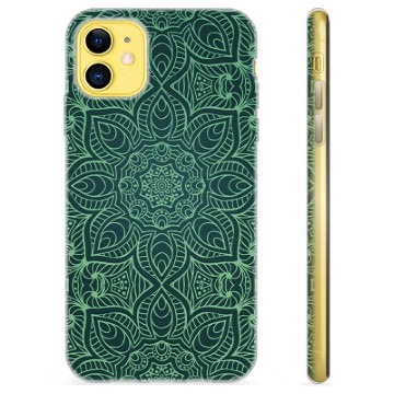 Etui TPU - iPhone 11 - Zielona Mandala