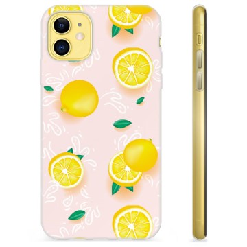 Etui TPU - iPhone 11 - Wzór Cytryny