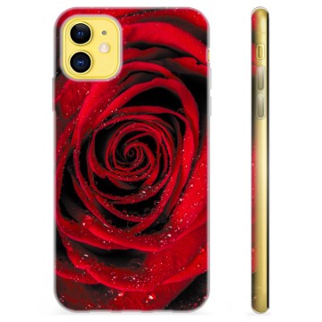 Etui TPU - iPhone 11 - Róża