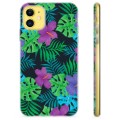 Etui TPU - iPhone 11 - Tropikalne Kwiaty