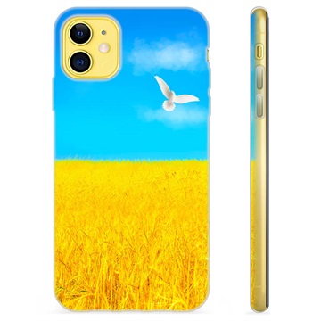 Etui TPU Ukraina - iPhone 11 - Pole pszenicy