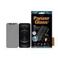 iPhone 12/12 Pro PanzerGlass Case Friendly CamSlider Antybakteryjna ochrona ekranu ze szkła hartowanego - Black Edge