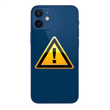 Naprawa Klapki Baterii iPhone 12 - z ramką - Błękit