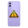 Naprawa Klapki Baterii iPhone 12 - z ramką - Fiolet