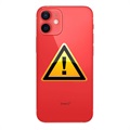 Naprawa Klapki Baterii iPhone 12 - z ramką - Czerwień