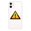 Naprawa Klapki Baterii iPhone 12 - z ramką - Biel