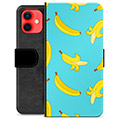 Etui Portfel Premium - iPhone 12 mini - Banany