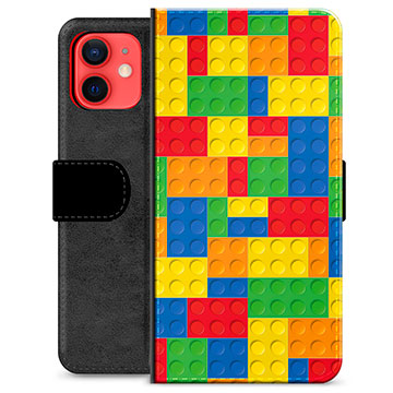 Etui Portfel Premium - iPhone 12 mini - Bloki
