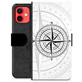 Etui Portfel Premium - iPhone 12 mini - Kompas