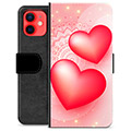 Etui Portfel Premium - iPhone 12 mini - Miłość