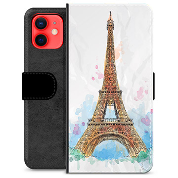 Etui Portfel Premium - iPhone 12 mini - Paryż
