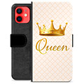 Etui Portfel Premium - iPhone 12 mini - Królowa