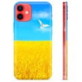 Etui TPU Ukraina - iPhone 12 mini - Pole pszenicy