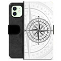Etui Portfel Premium - iPhone 12 - Kompas