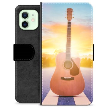 Etui Portfel Premium - iPhone 12 - Gitara