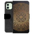 Etui Portfel Premium - iPhone 12 - Mandala