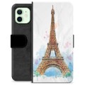 Etui Portfel Premium - iPhone 12 - Paryż