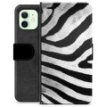 Etui Portfel Premium - iPhone 12 - Zebra