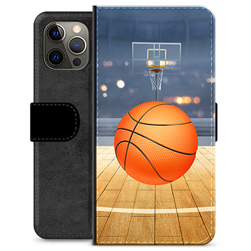 Etui Portfel Premium - iPhone 12 Pro Max - Koszykówka