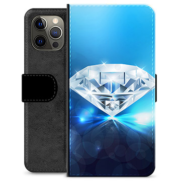 Etui Portfel Premium - iPhone 12 Pro Max - Diament