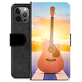 Etui Portfel Premium - iPhone 12 Pro Max - Gitara