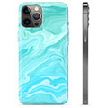 Etui TPU - iPhone 12 Pro Max - Błękitny Marmur