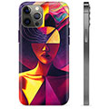 Etui TPU - iPhone 12 Pro Max - Retrato Cubista