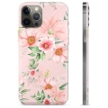 Etui TPU - iPhone 12 Pro Max - Kwiaty Akwarelowe
